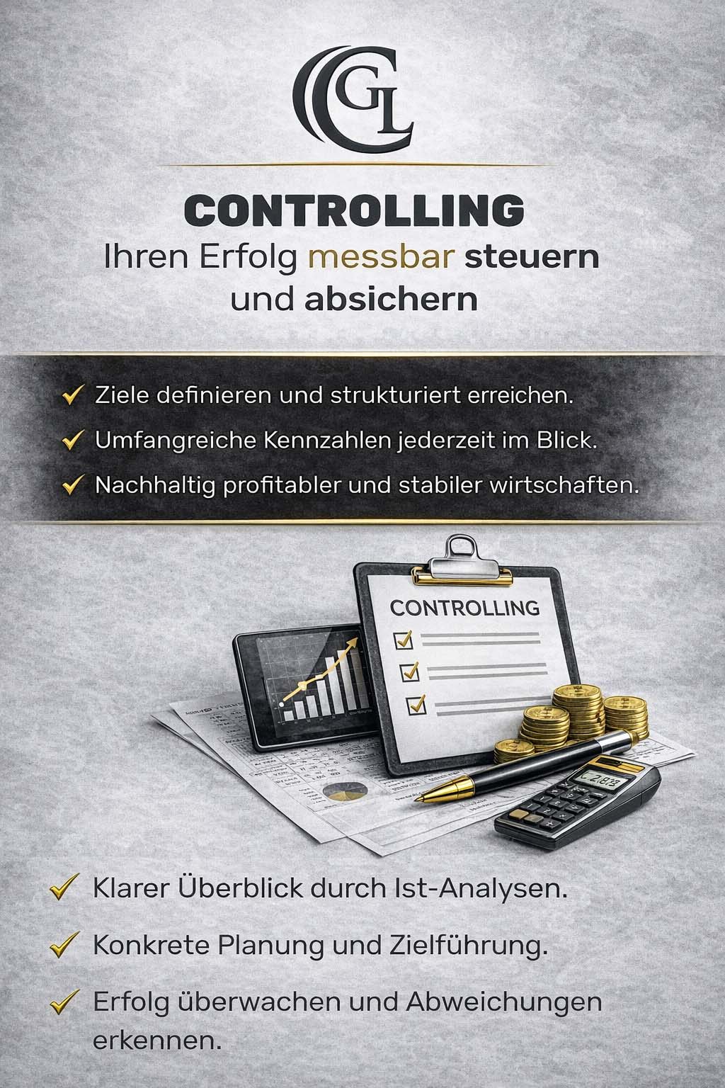 Ihren Erfolg messbar steuern und absichern